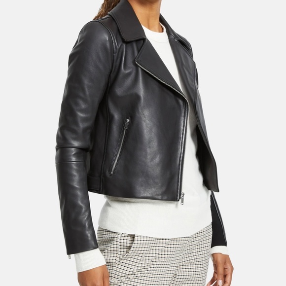 Theory leather jacket - Picture 2 of 3